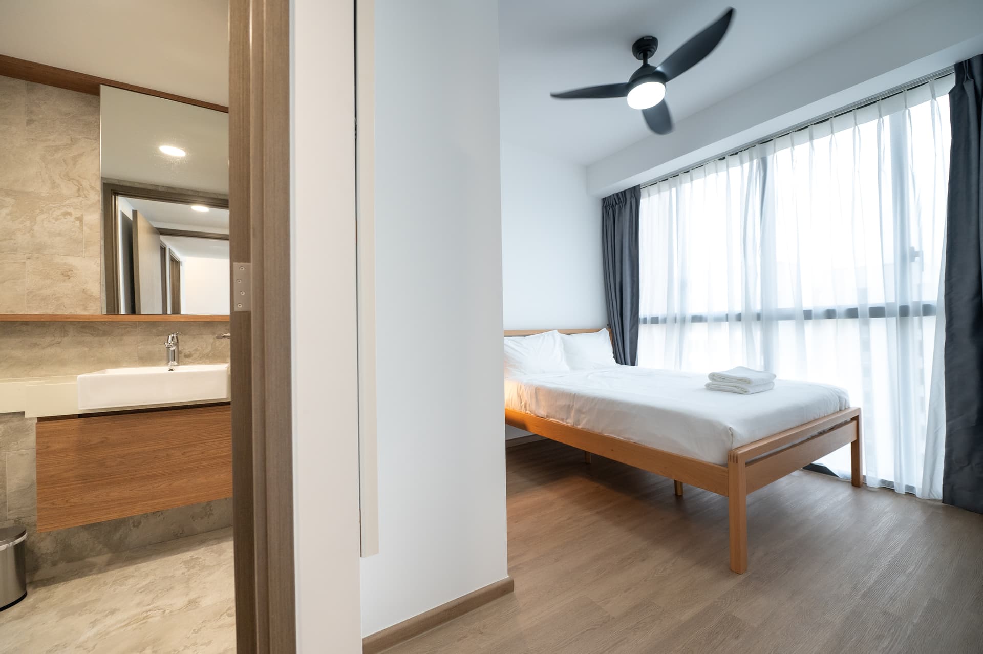 Master Room in 3BR at 24 Affinity at Serangoon