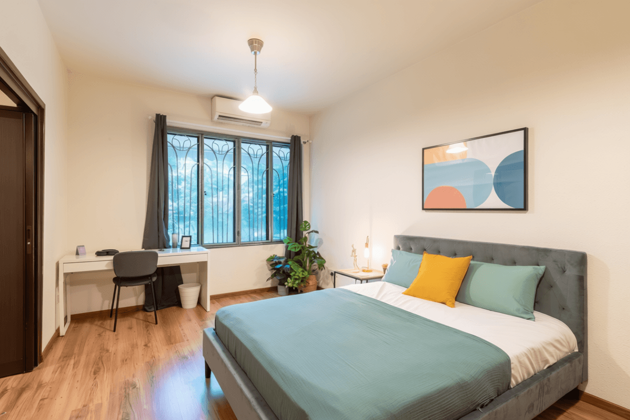 Master Ensuite Room with Private Living at 50A Lorong Marzuki