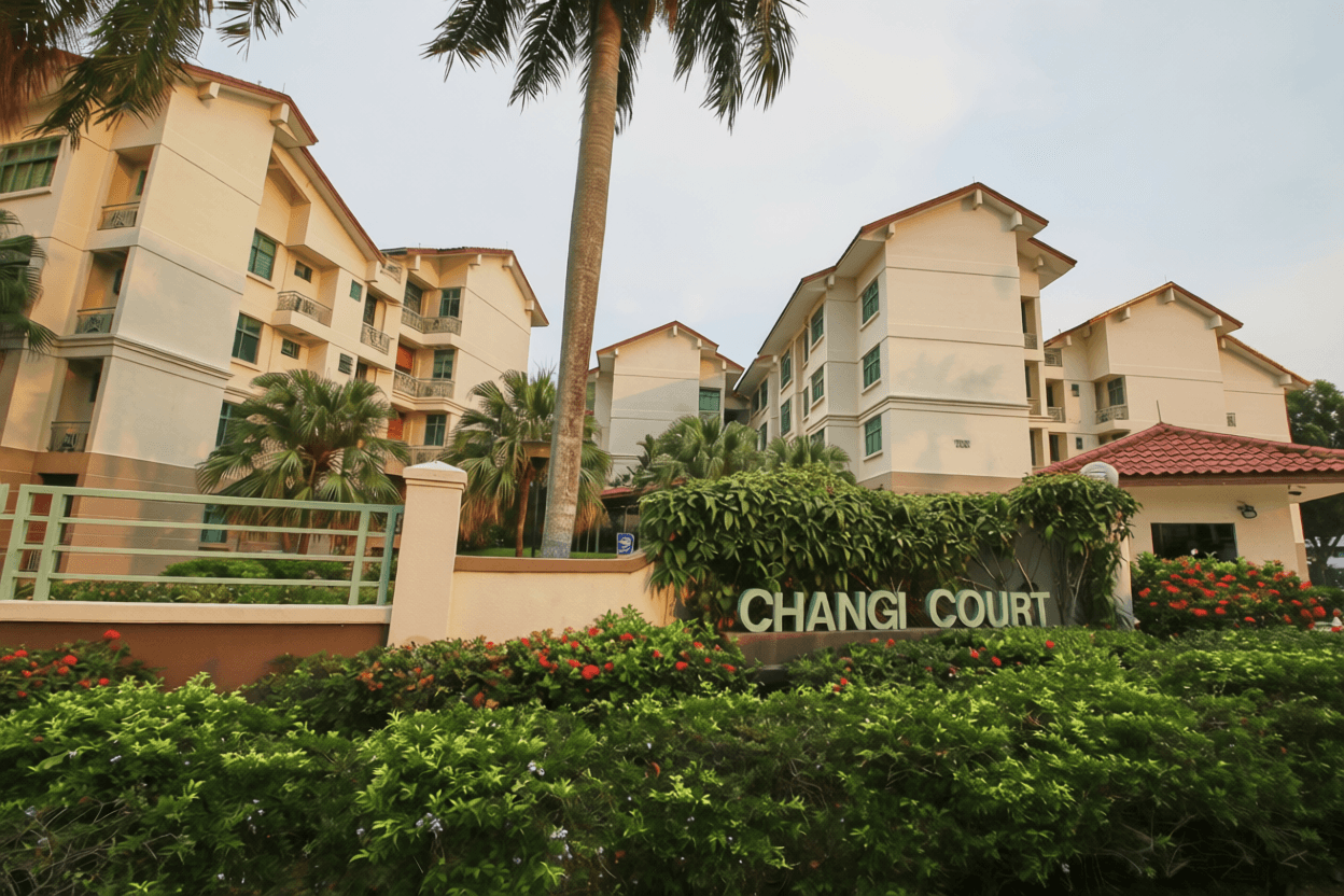 Changi Court in D16, Singapore