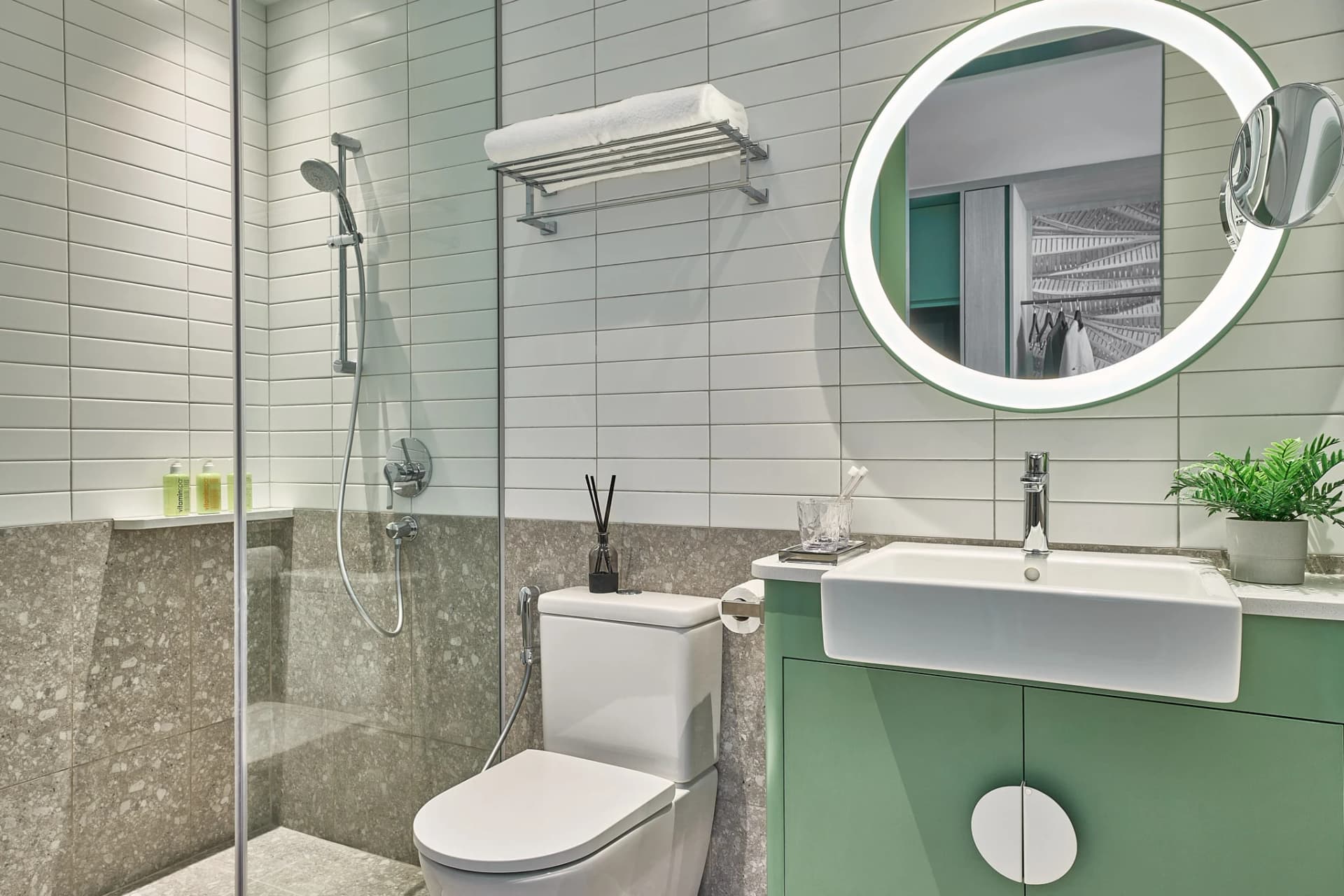 Ensuite at Citadines Science Park Singapore in D5, Singapore - Photo 2