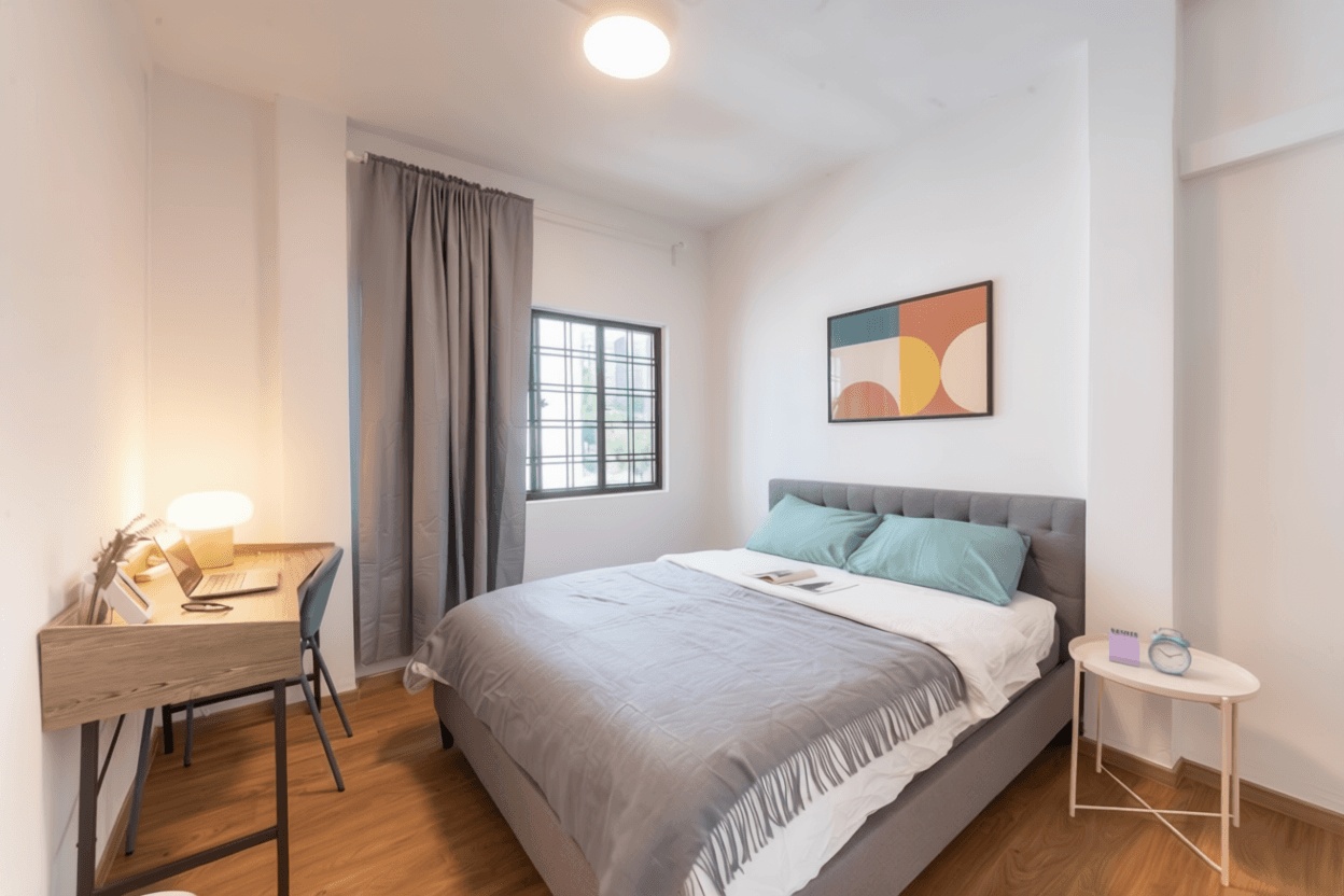 Master Ensuite Room at Hoot Kiam Mansions