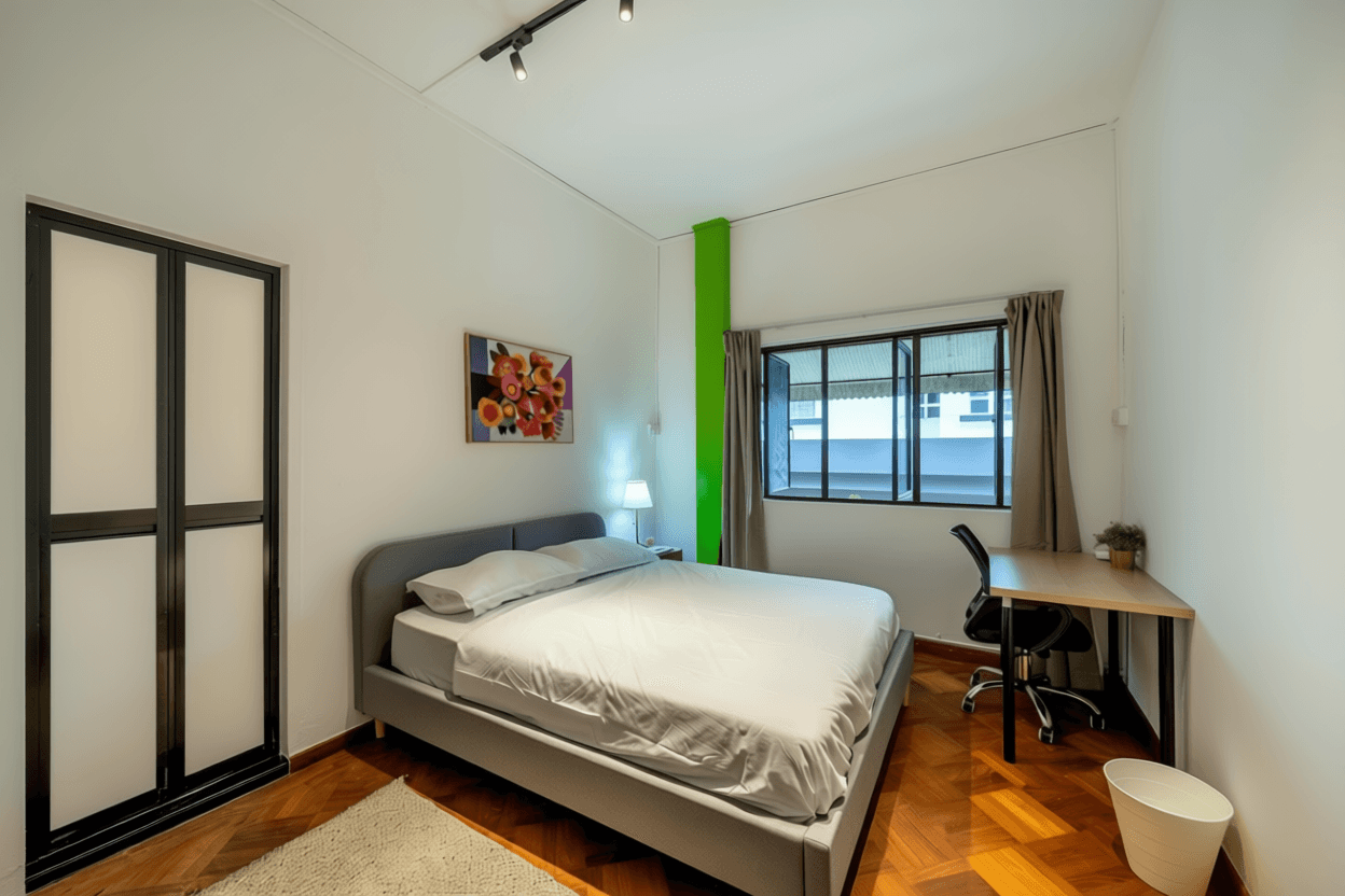 Master Ensuite Room at Hoot Kiam Mansions