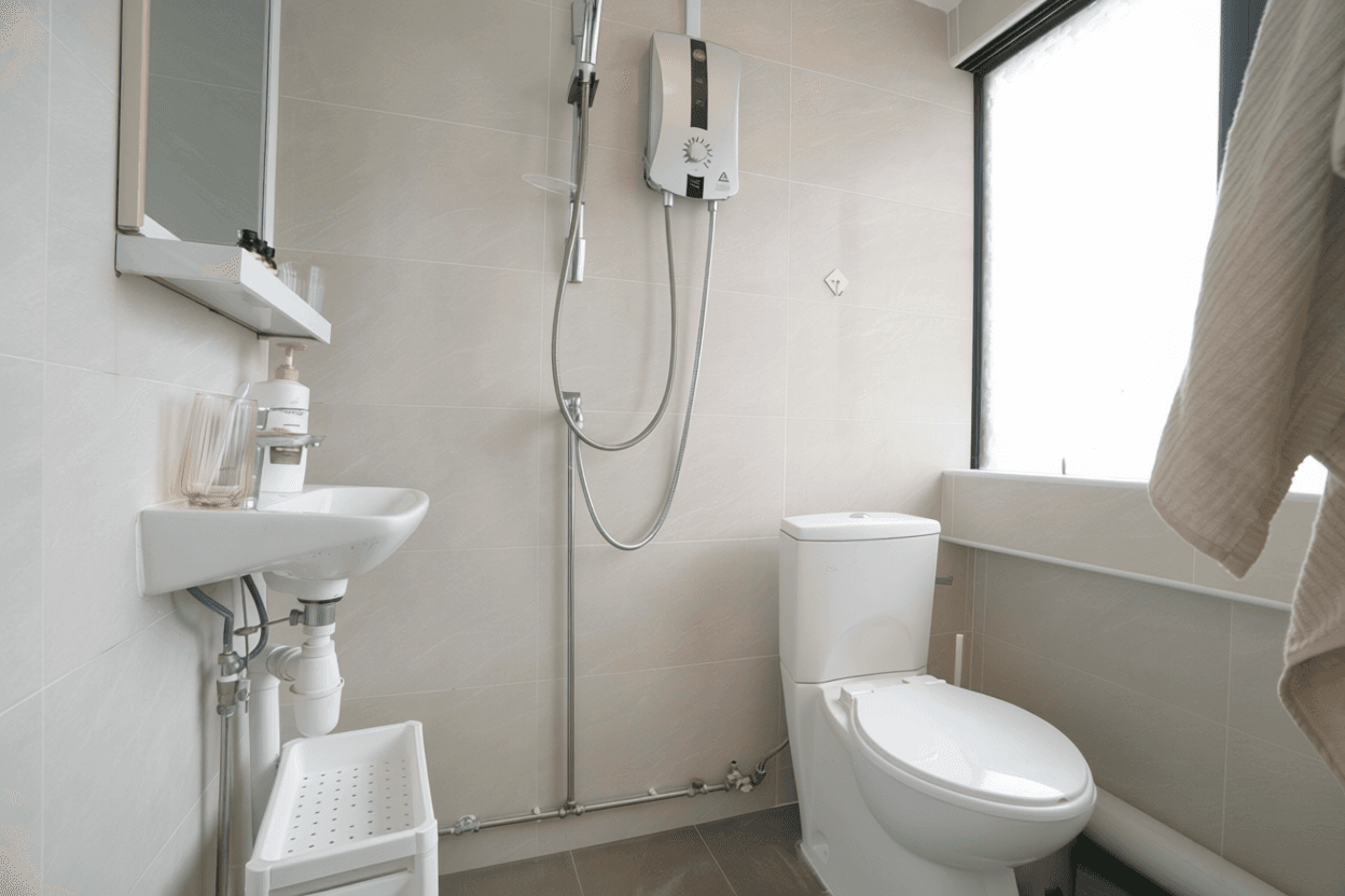 Ensuite at Lucky Plaza Apartment in D09, Singapore - Photo 4