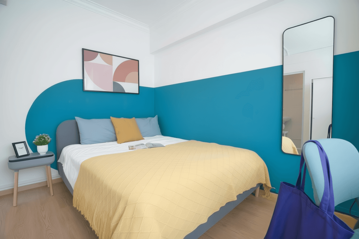 Jr. Master Ensuite Room at Lucky Plaza Apartment