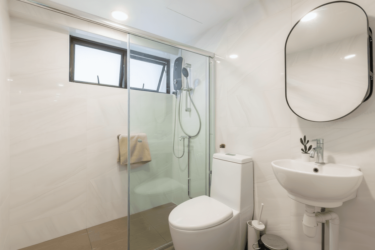 Ensuite at Lucky Plaza Apartment in D09, Singapore - Photo 4