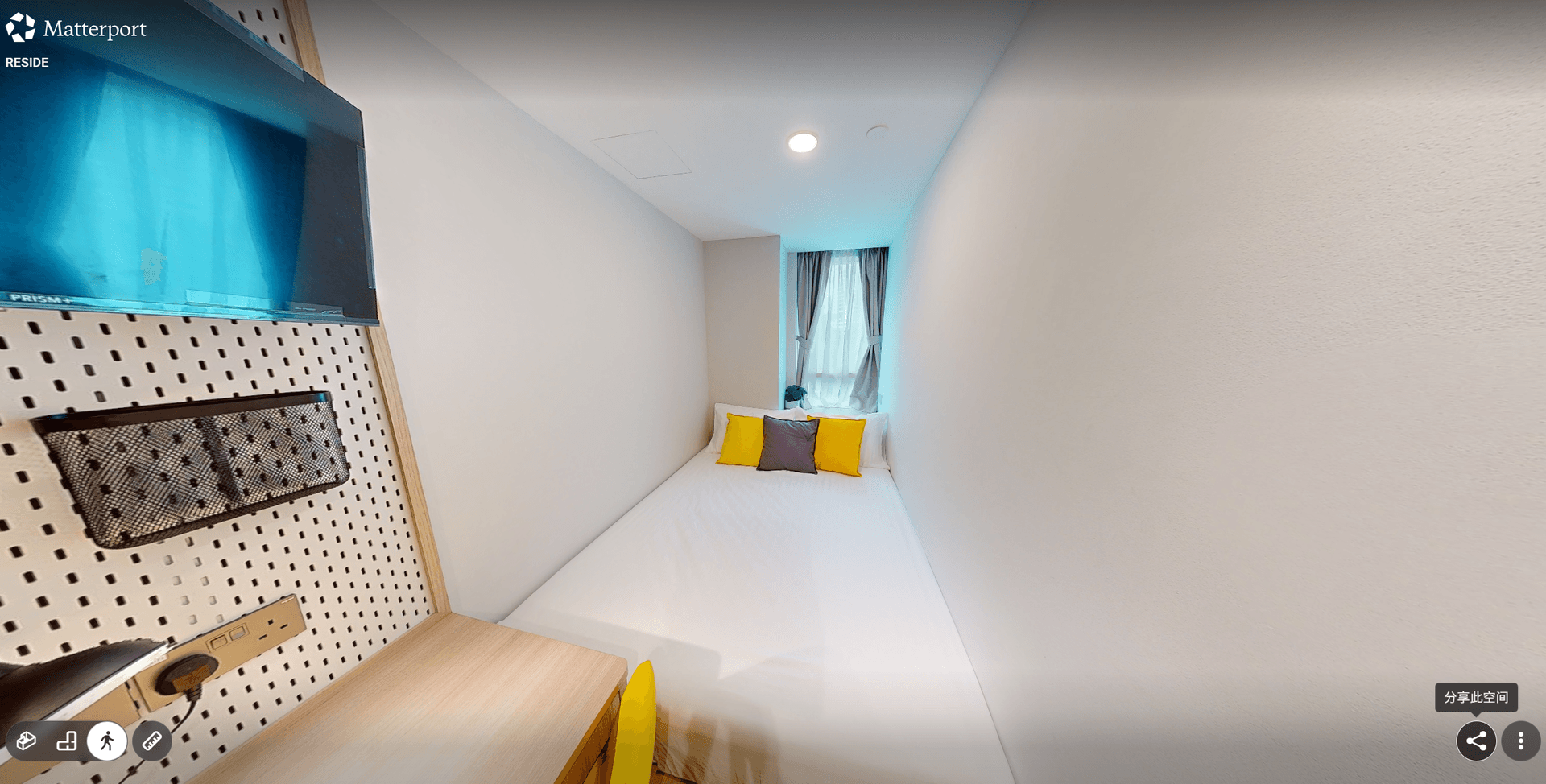 Deluxe Double Studio at RESIDE Coliving