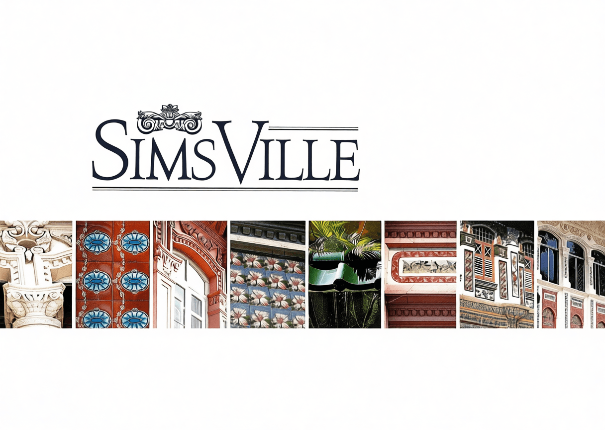 Simsville in D14, Singapore