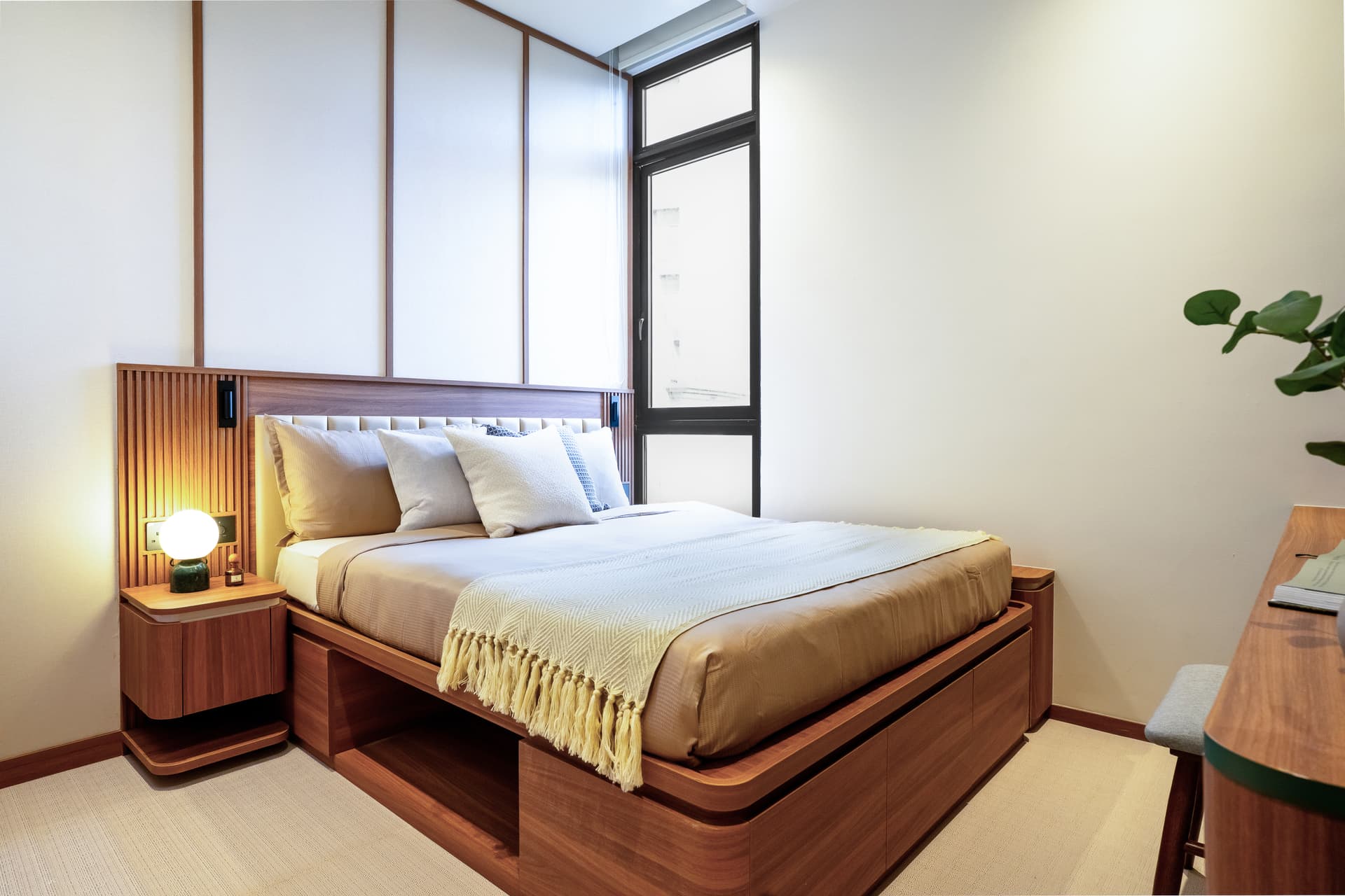 One-bedroom Suite with Balcony at Weave Suites – Novena